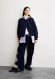 Strick Cardigan SELMAA tinted navy | ARMEDANGELS