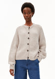 RIB KNIT CARDIGAN honey melange | ARMEDANGELS
