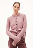 Strick Cardigan AMILDAA light berry | ARMEDANGELS