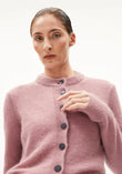 Strick Cardigan AMILDAA light berry | ARMEDANGELS