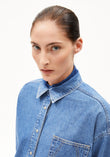 NALAANI DENIM BLOUSE sea foam | ARMEDANGELS