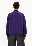 Strick Pullover KAAGI indigo lilac | ARMEDANGELS