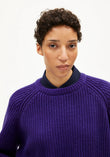 Strick Pullover KAAGI indigo lilac | ARMEDANGELS