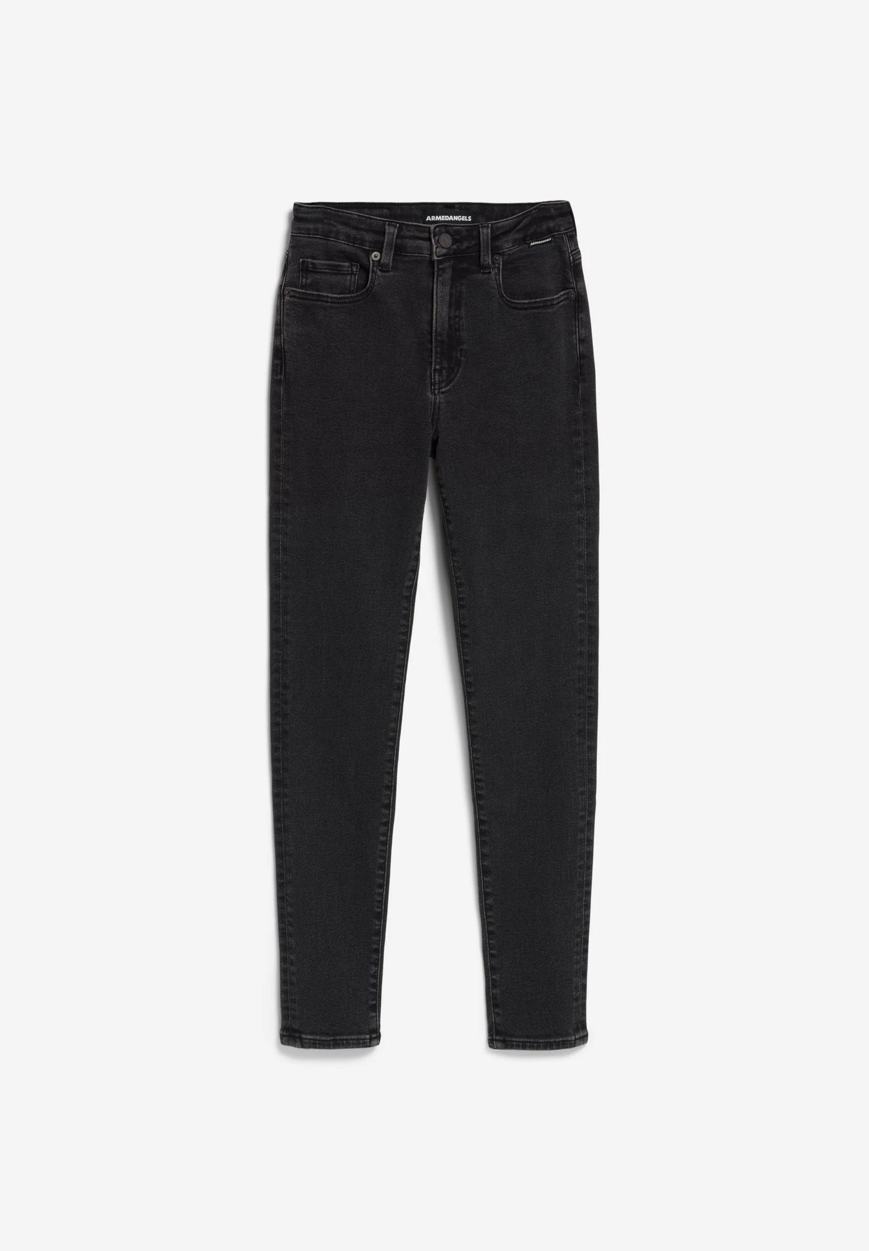 Jeans TILLAA MID WAIST SKINNY true black washed | ARMEDANGELS