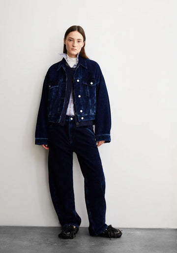 Hose HAAYI INDIGO CORD indigofera | ARMEDANGELS