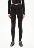 Leggings FARIBAA ZEBRARAA black  | ARMEDANGELS