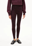 Leggings FARIBAA ZEBRARAA dark cranberry  | ARMEDANGELS