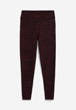 Leggings FARIBAA ZEBRARAA dark cranberry  | ARMEDANGELS
