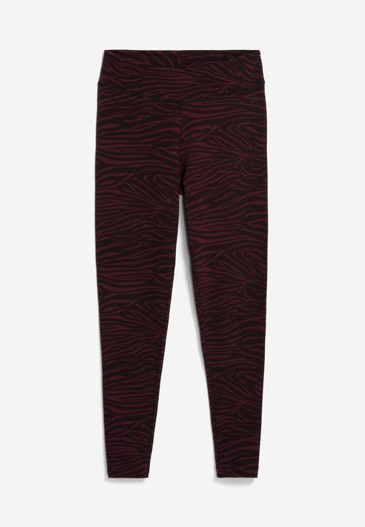 Leggings FARIBAA ZEBRARAA dark cranberry  | ARMEDANGELS