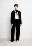 Hose VATINAA VELVET black | ARMEDANGELS