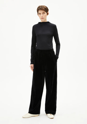 Hose VATINAA VELVET black | ARMEDANGELS