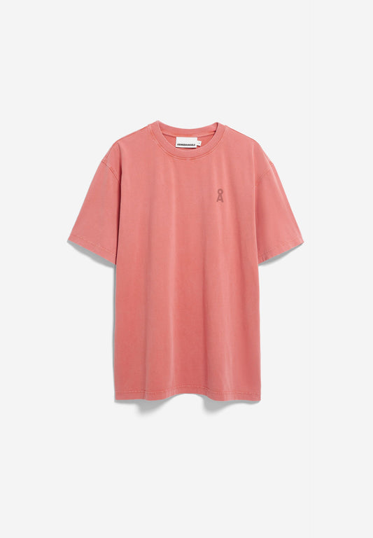 T-Shirt ICONIC A MAARKOS GD	tabasco red washed | ARMEDANGELS