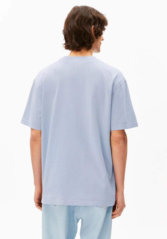 T-Shirt ICONIC Å MAARKOS GD	wedgwood washed | ARMEDANGELS