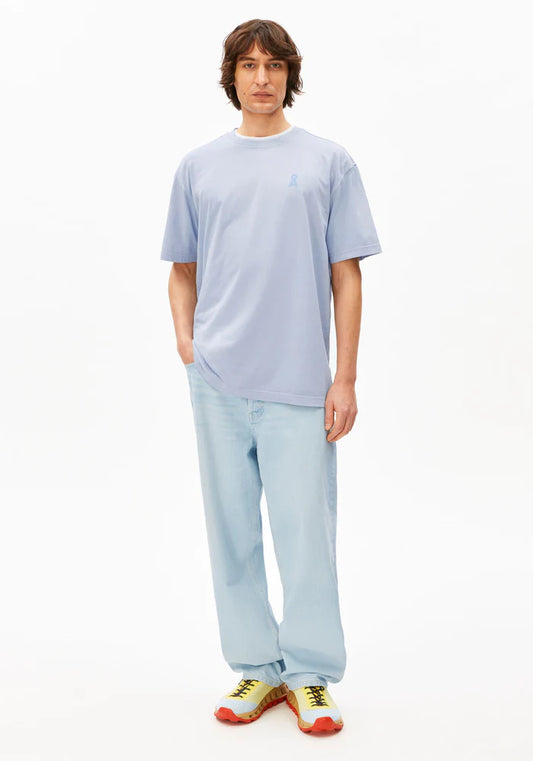 T-Shirt ICONIC Å MAARKOS GD	wedgwood washed | ARMEDANGELS