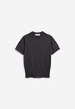 FINE S SL KNIT SWEATER dark steel | ARMEDANGELS