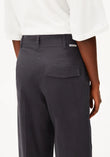 BARREL LEG TWILL PANT dark steel | ARMEDANGELS