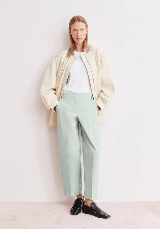 Hose BARREL LEG TWILL PANT foam | ARMEDANGELS