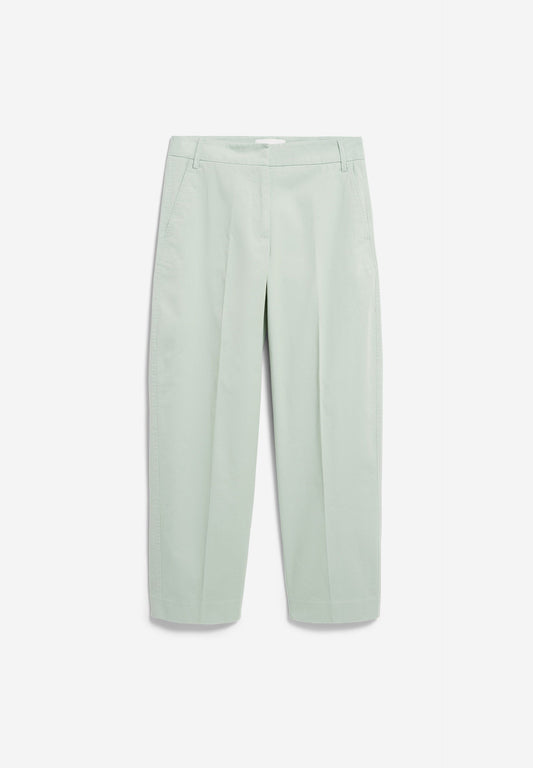 Hose BARREL LEG TWILL PANT foam | ARMEDANGELS