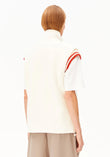 COTTON FLEECE VEST oatmilk | ARMEDANGELS