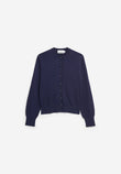 Cardigan FINE KNIT tinted navy | ARMEDANGELS