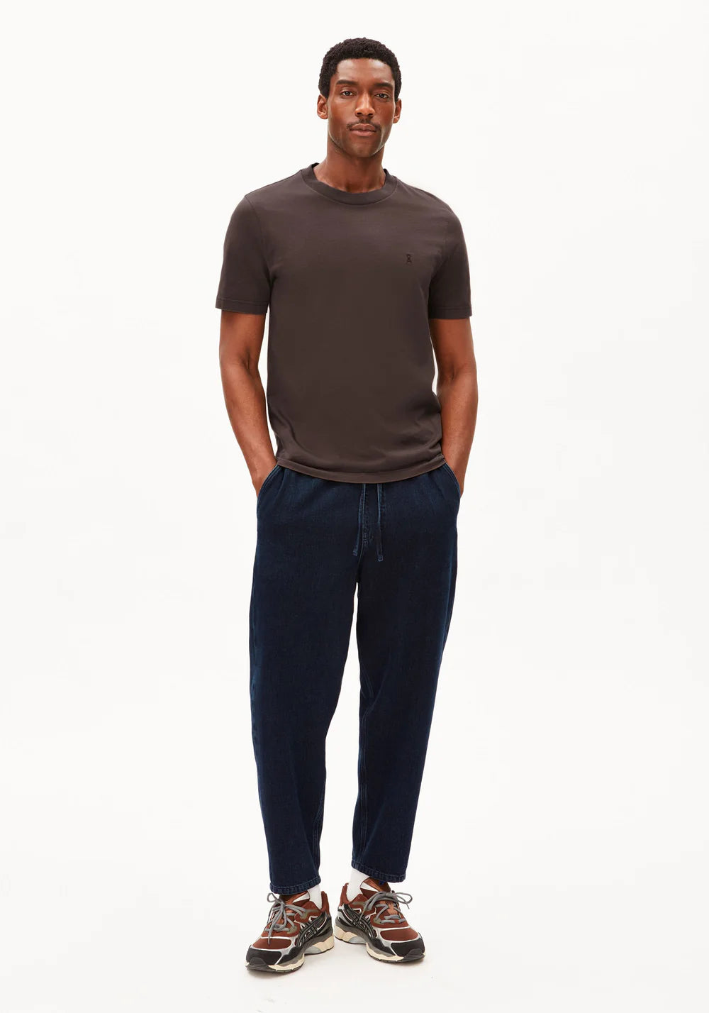 JAAMES T-SHIRT claystone | ARMEDANGELS