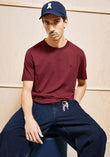 JAAMES T-SHIRT velvet red | ARMEDANGELS