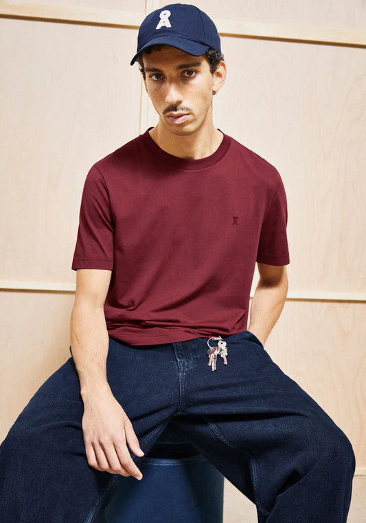 JAAMES T-SHIRT velvet red | ARMEDANGELS