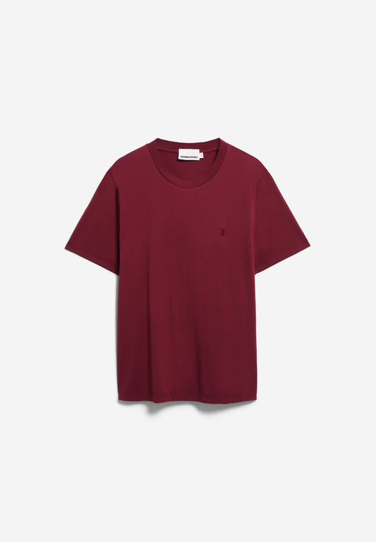 JAAMES T-SHIRT velvet red | ARMEDANGELS
