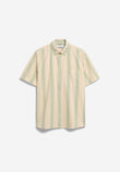 Hemd STRIPED SHORTSLEEVE SHIRT foam | ARMEDANGELS