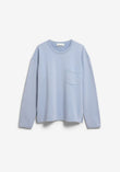 GMT DYE SWEATSHIRT wedgwood washed | ARMEDANGELS