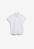 Bluse Poplin LARISAANA white | ARMEDANGELS