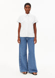 Bluse Poplin LARISAANA white | ARMEDANGELS