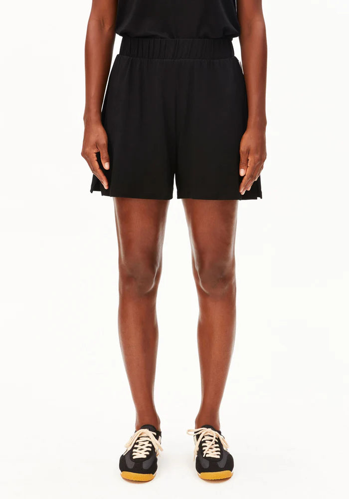 Shorts RELAXED JERSEY SHORTS  black | ARMEDANGELS