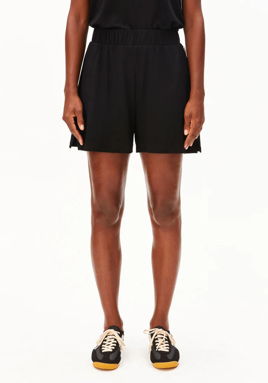 Shorts RELAXED JERSEY SHORTS  black | ARMEDANGELS