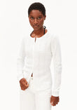 POINTELLE CARDIGAN  white | ARMEDANGELS