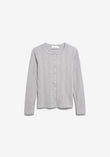 POINTELLE CARDIGAN  silver melange | ARMEDANGELS