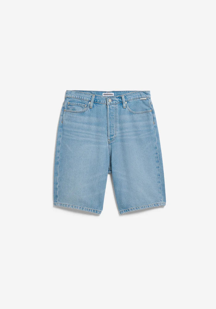 Shorts BAGGY HEMP BLEND DENIM SHORT atlas | ARMEDANGELS