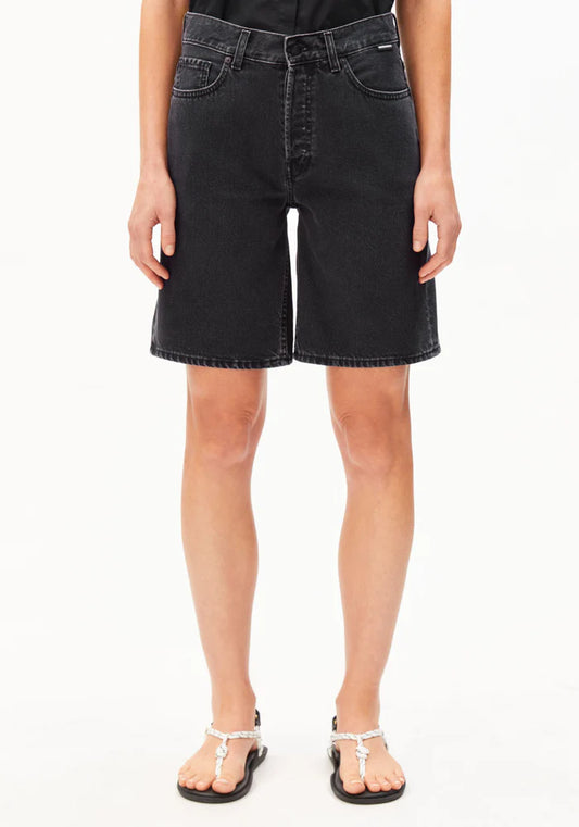 Shorts THALINAA DENIM SHORT ebony black | ARMEDANGELS