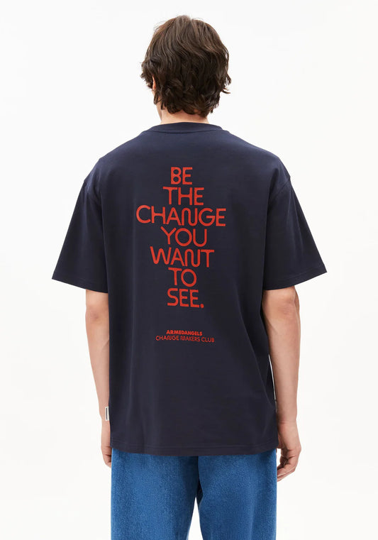 T-Shirt MAARKOS CHANGES night sky | ARMEDANGELS