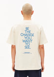 T-Shirt MAARKOS CHANGES pure | ARMEDANGELS