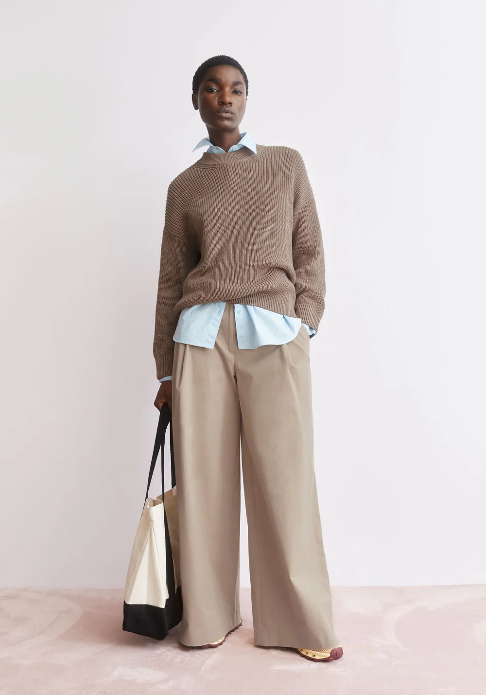 Strick Pullover VANISÉ KNIT SWEATER cinnamon | ARMEDANGELS