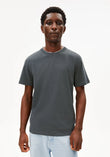 T-Shirt MAARKOS MID WEIGHT space steel | ARMEDANGELS