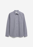 SMALL CHECK LONGSLEEVE SHIRT tinted navy | ARMEDANGELS