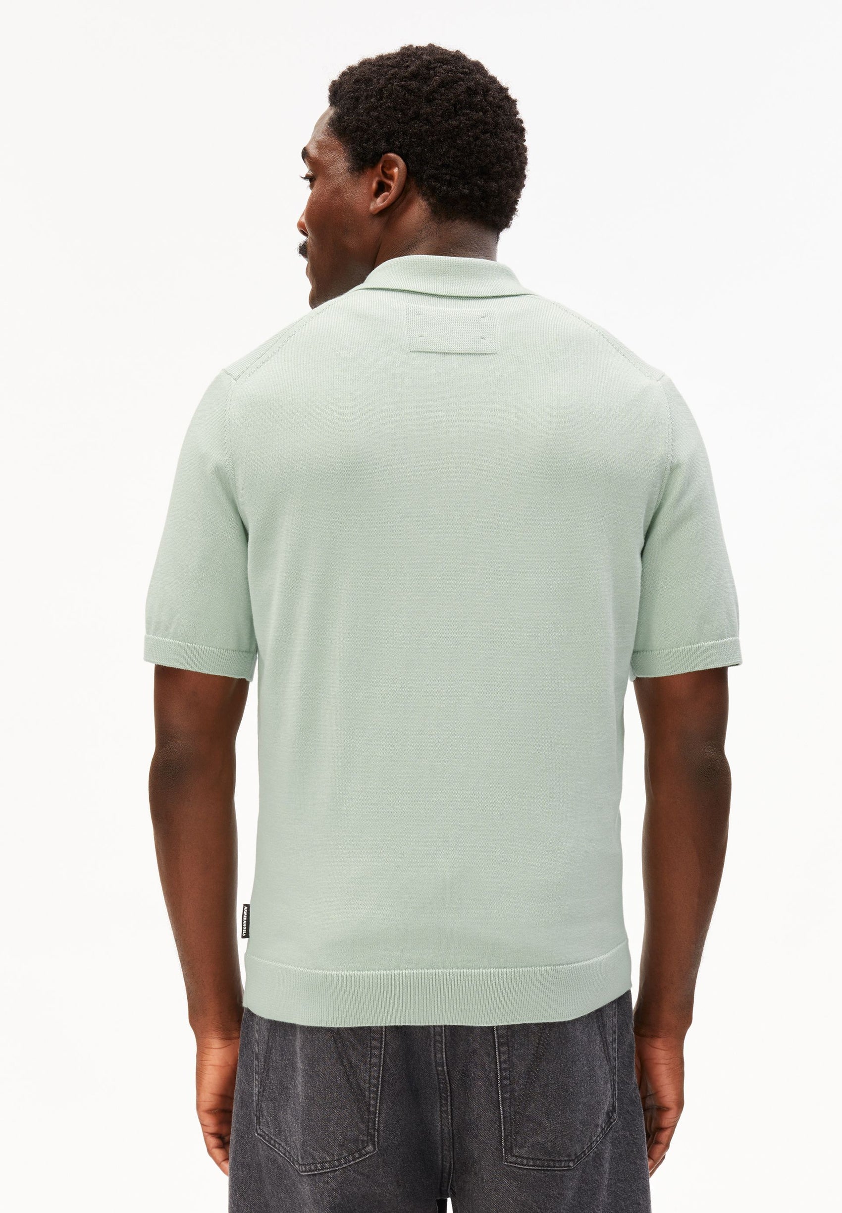 Poloshirt SHORTSLEEVE KNIT foam | ARMEDANGELS