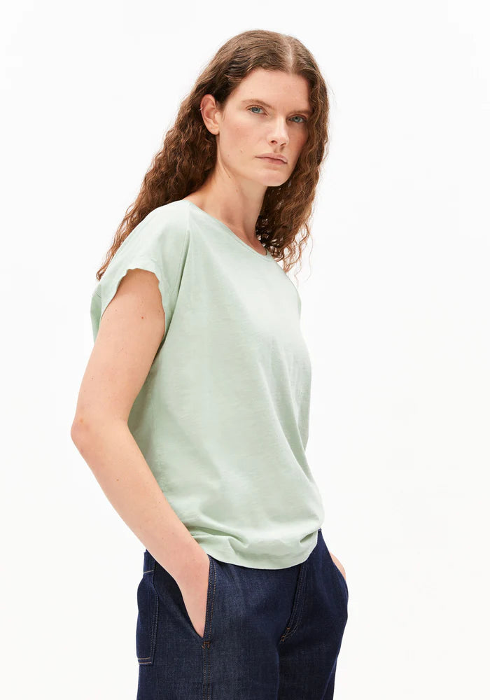 T-Shirt SLUB JERSEY foam | ARMEDANGELS
