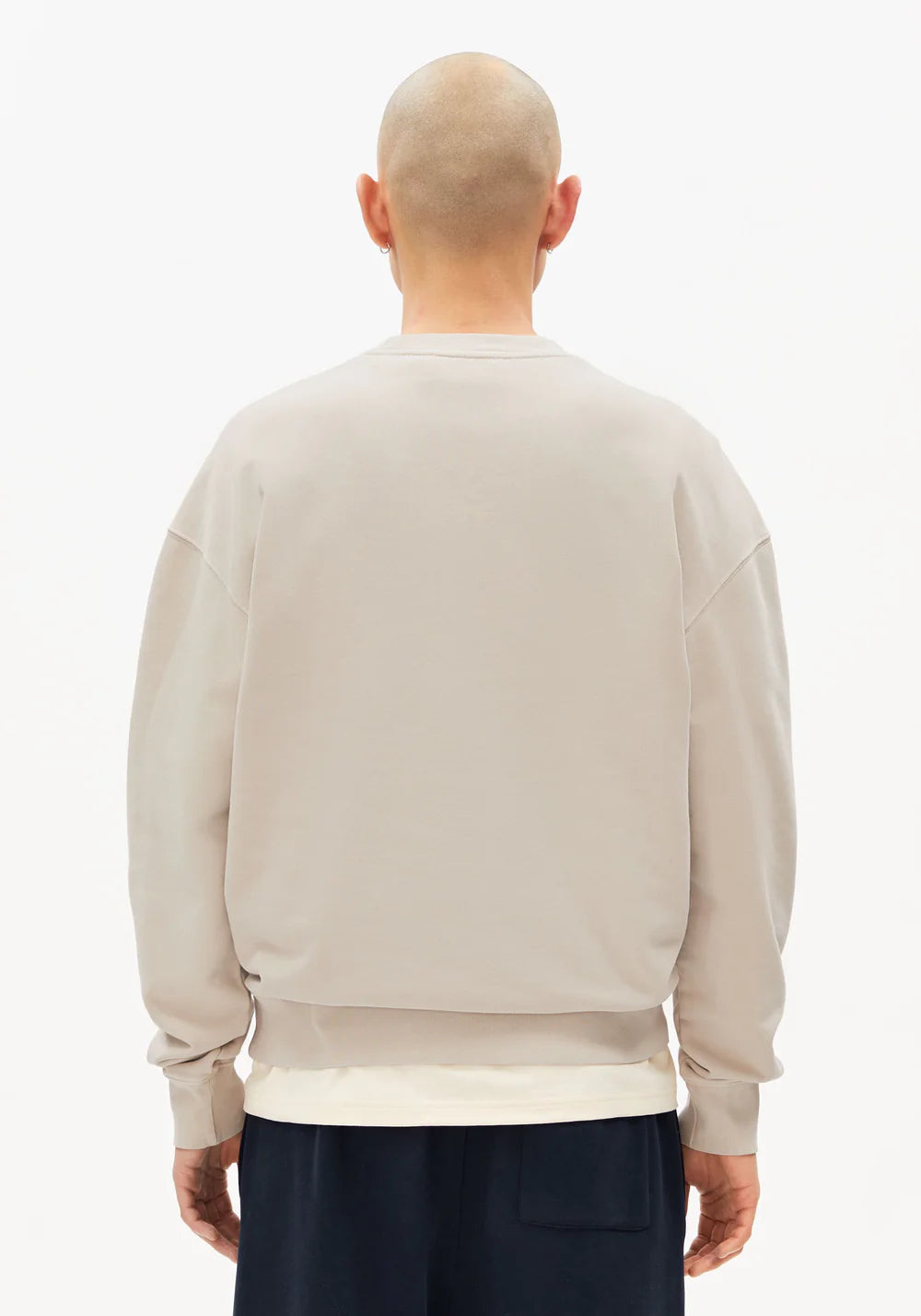 Sweatshirt ICONIC A GMT DYE sand stone washed  | ARMEDANGELS