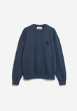 Sweatshirt ICONIC A GMT DYE night sky washed | ARMEDANGELS