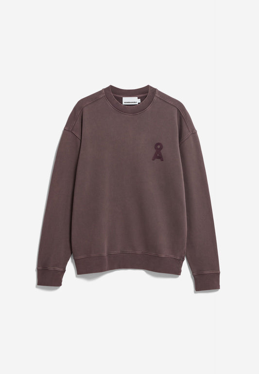 ICONIC Å GMT DYE SWEATSHIRT claystone washed | ARMEDANGELS