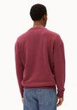 ICONIC Å GMT DYE SWEATSHIRT velvet red washed | ARMEDANGELS