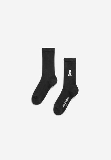 SAAMUS BOLD SOCKS black | ARMEDANGELS